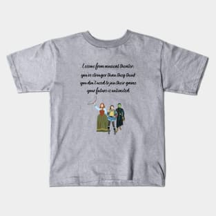 Lessons from Musical Theater - Bea, Janis, and Elphaba Kids T-Shirt